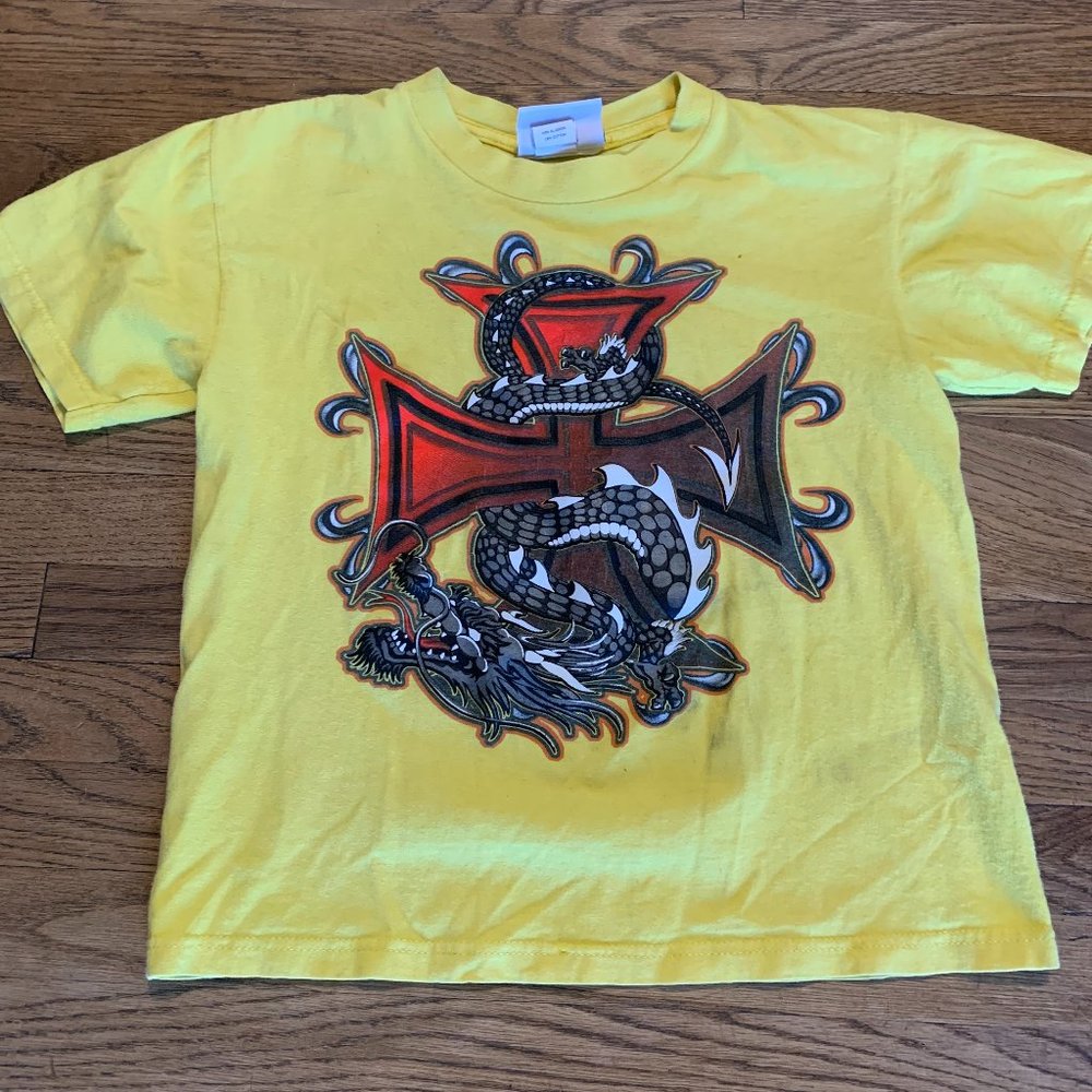 T shirt Dragon Yellow